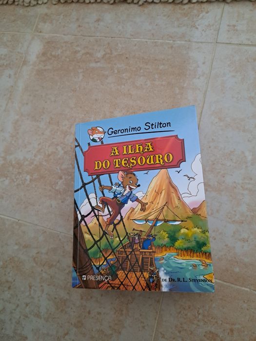 Livro  Geronimo  Stiltom
