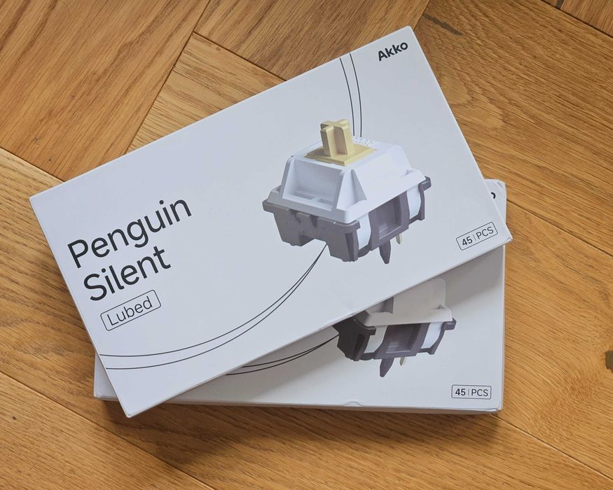 Przełączniki Switch Akko Penguin Silent do klawiatury mechanicznej