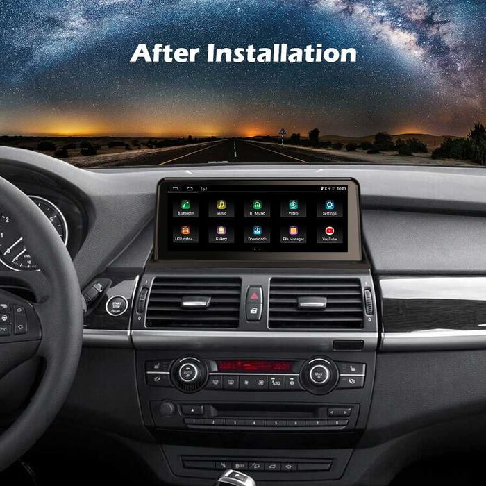 CarPlay Radio DAB+ GPS WiFi USB MP3 Android BMW X5 E70 X6 E71 CIC CCC