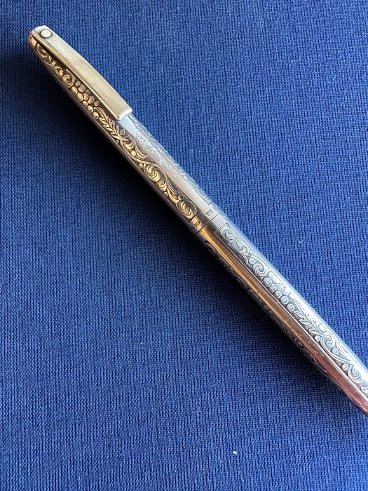 Lapiseira Sheaffer Sterling Silver em Prata - “ Vintage e Rara “