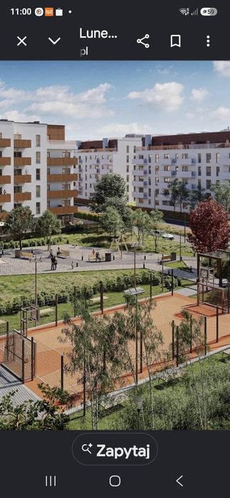 Nowoczesna  kawalerka Milczańska  6  z garażem w ceniedo wynajęcia