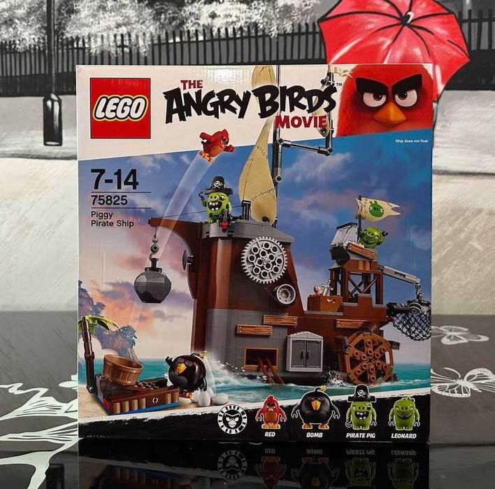 Конструктор LEGO Angry Birds 75821/75822/75823/75824/75825/75826