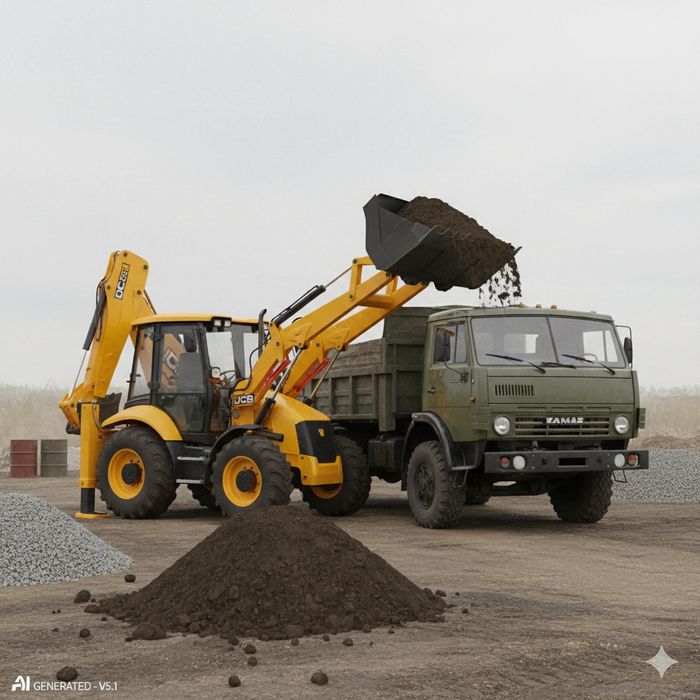 Вивіз Буд. Сміття + Доставка Матеріалів. JCB/КамАЗ в Оренду. Зручно!