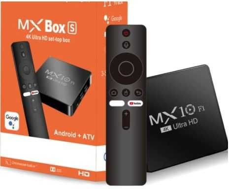 Smart приставка MX10 F1 на Android 13.