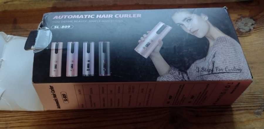 Бездротова автоматична плойка для завивки волосся