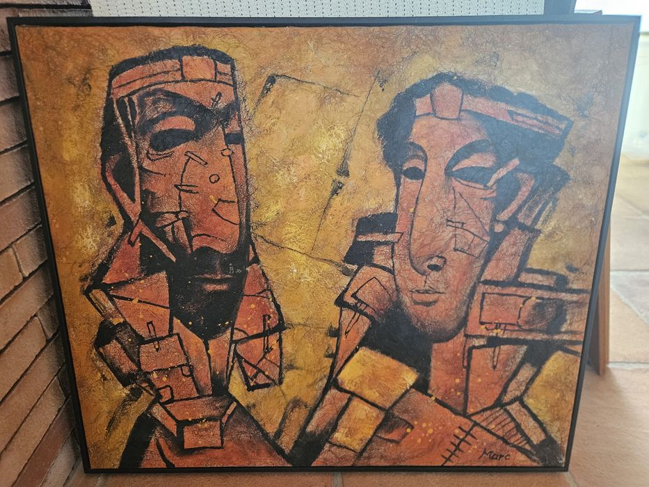 Pintura a óleo  com 20 anos