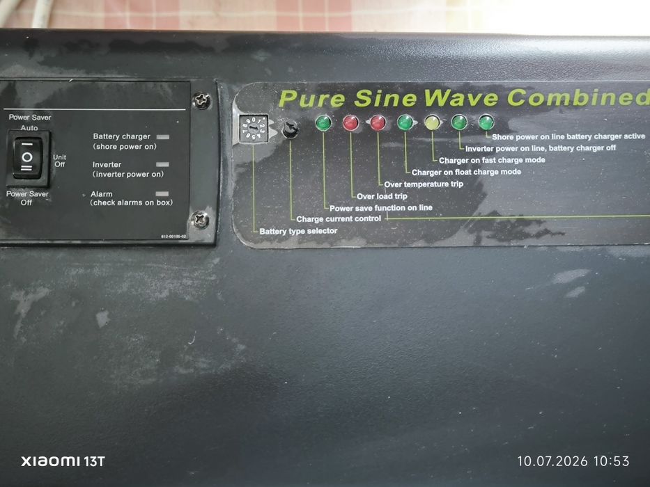 Інвертор Volt Polska 6000W + 2 LiFePO4 24V 100Ah (5,12 кВт·год)