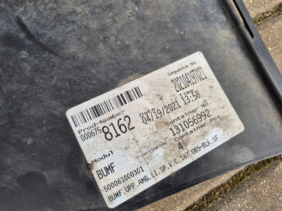 Mercedes-Benz GLE W167 AMG Spoiler zderzaka przód PDC