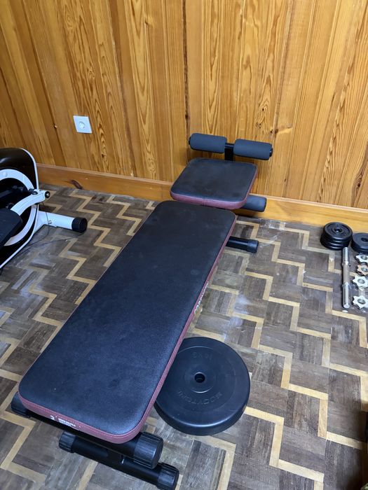 Banco de Musculação Dobrável Corength Bench 500 Fold – Como Novo