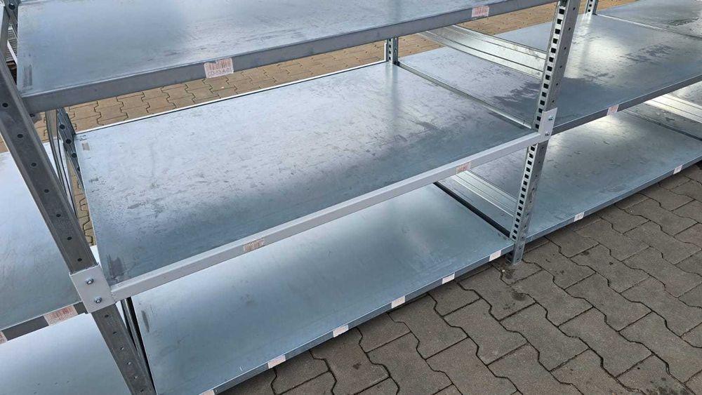 Regały magazynowe półkowe gł. 80cm
