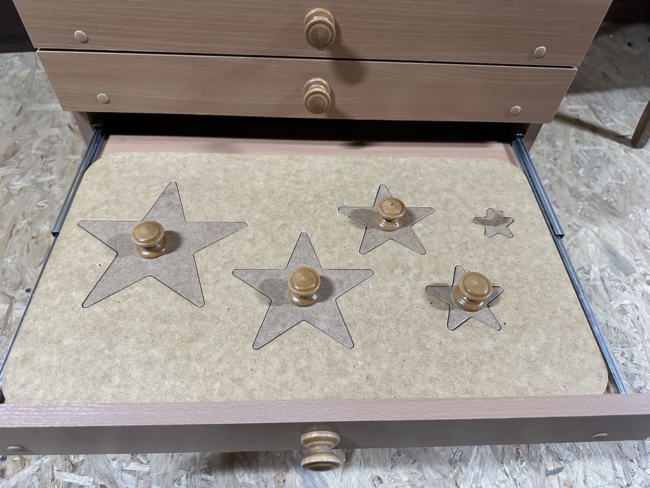 Монтесорі Геометричний комод