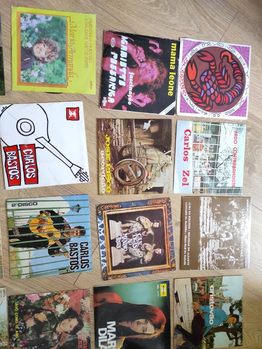 Discos vinil 45 rotações todos