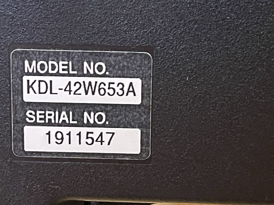 Sony bravia KDL 42