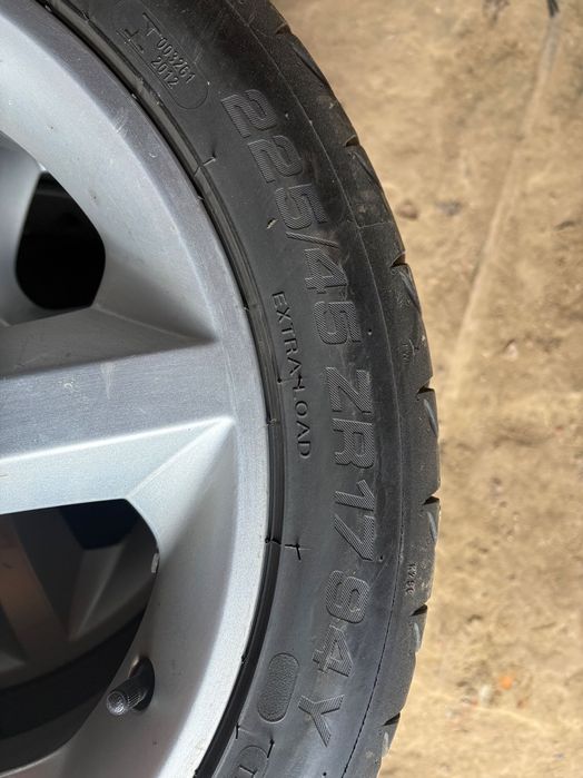 Felgi z oponami 17 5x110