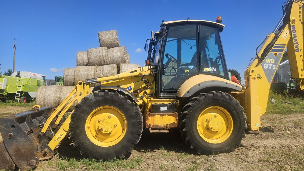 Koparko-ładowarka Komatsu WB 97s