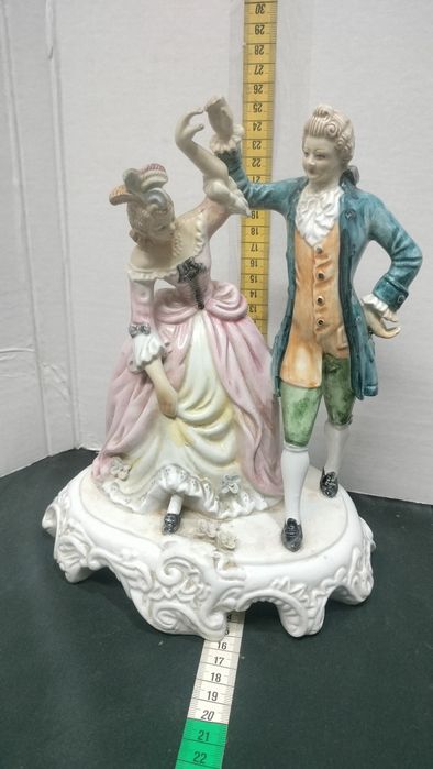Balustro com casal para  decorar