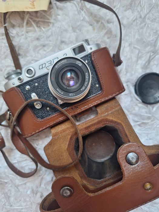 FED-2 (ФЭД-2) z lat 50. – komplet kolekcjonerski