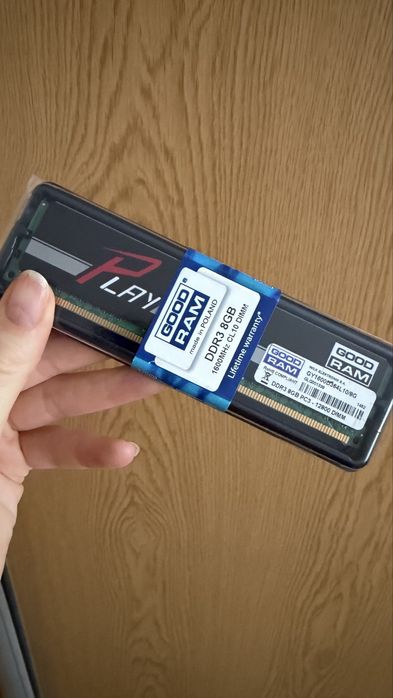 Pamięć RAM DDR3 goodram 8GB 1600MHz CL10 DIMM