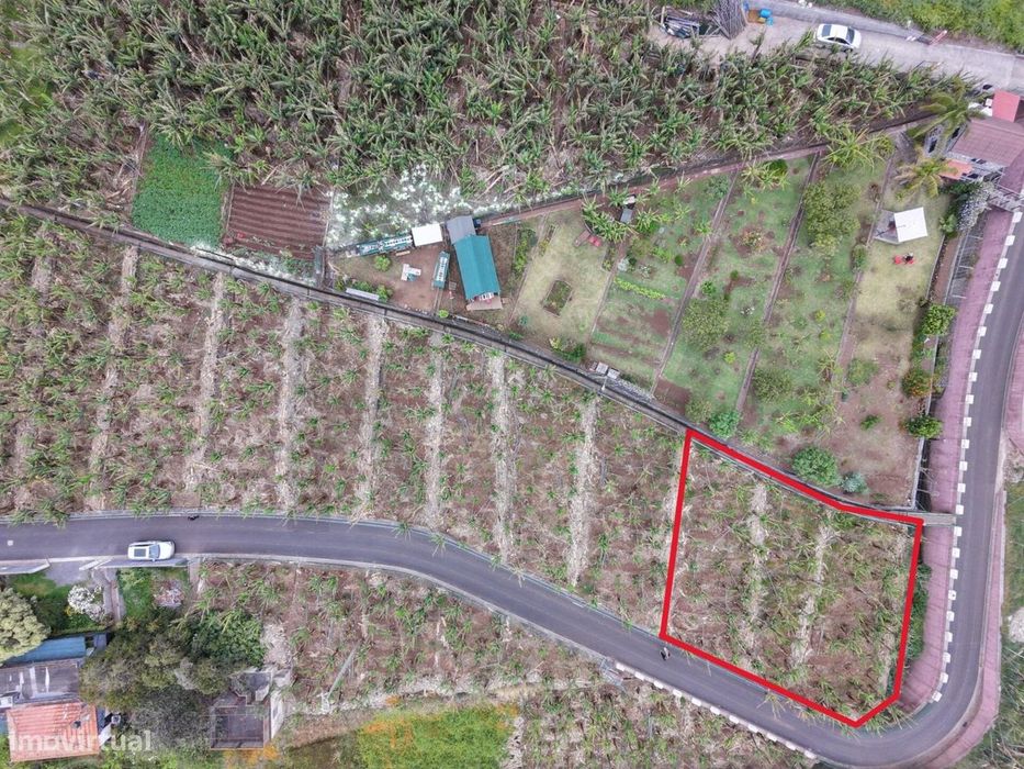 Terreno Rústico Exclusivo com 580 m2 no Arco da Calheta – Vista Mar e