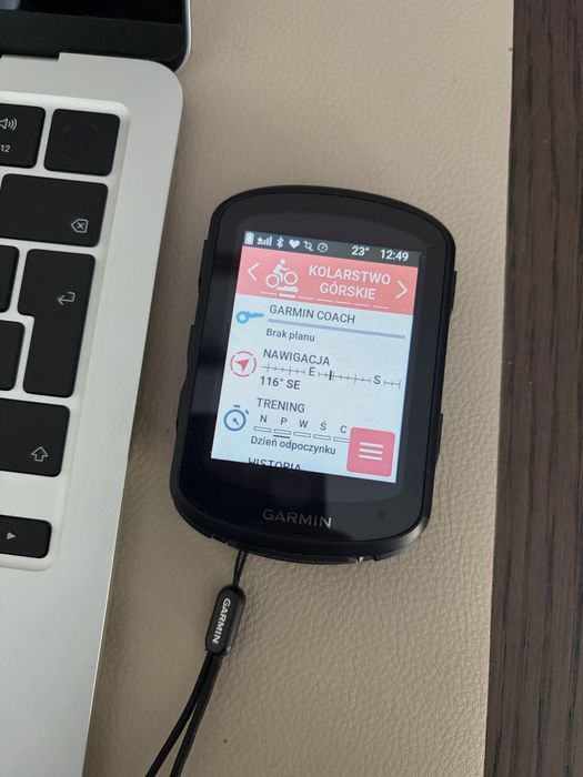 Garmin Edge 840 Solar TOPO mapy PL