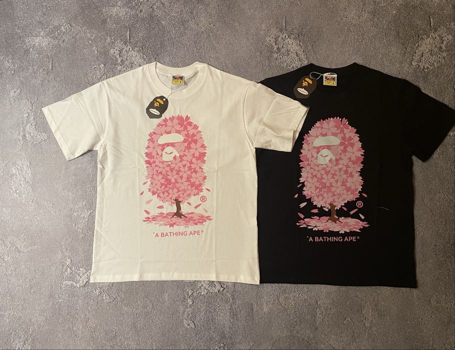 Футболки Bape Sakura