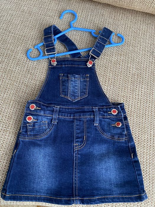 Джинсовий сарафан для дівчинки