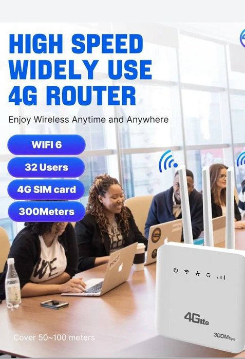 4G Wi-Fi модем 300 Мбіт/с