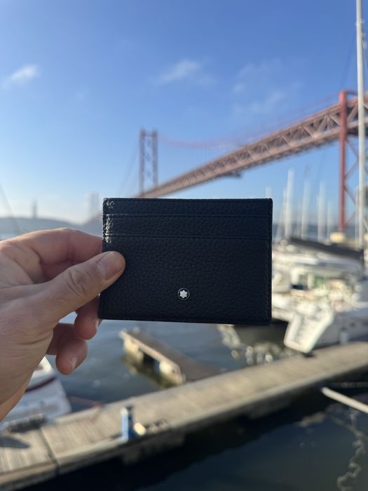 Porta cartoes  novo montblanc