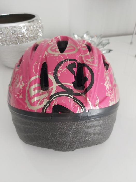 Kask rowerowy dla dziewczynki 47 - 51 cm XS S lekki