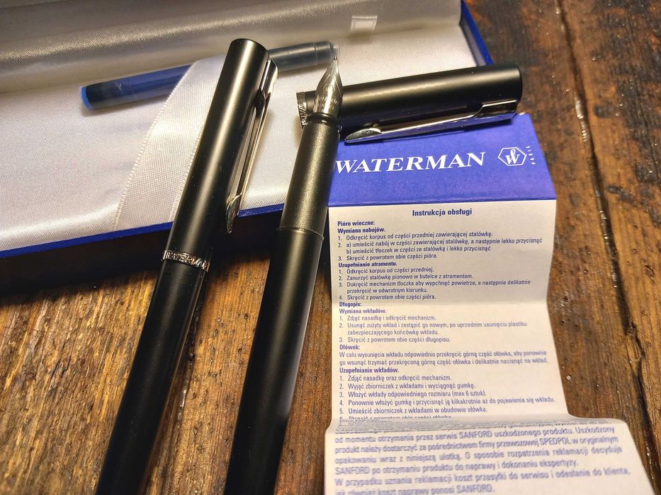 Zestaw Waterman Paris - pióro i długopis - 20 letni - seria Allure