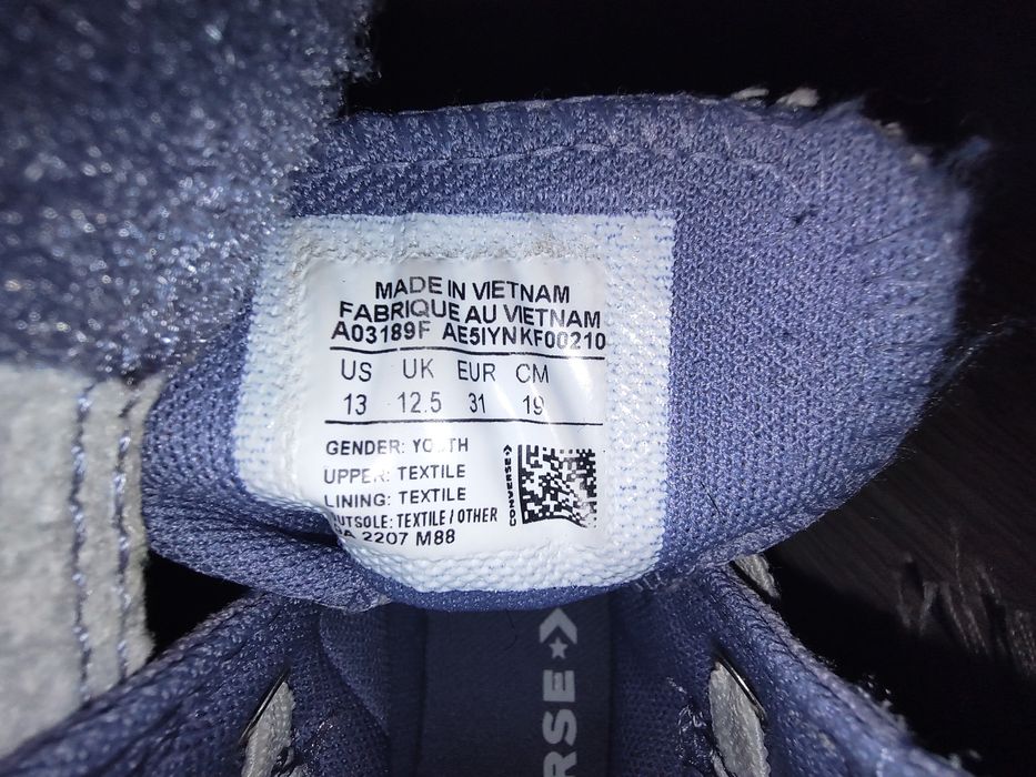 Trampki dziewczęce Converse 31