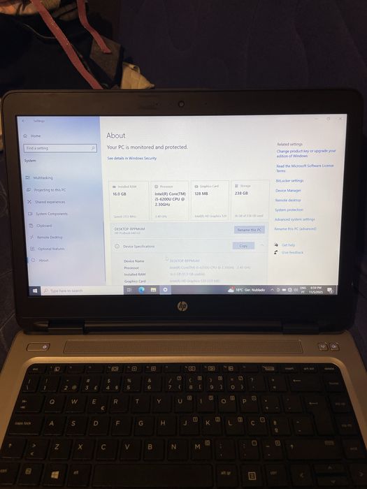 Hp probook 640 G2 - i5 6 geracao