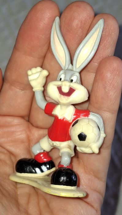 Figura de ação Warner Bros 1996 Star Toys Bugs Bunny Rabbit Sport Lisb