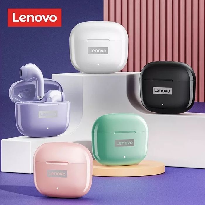 Auriculares wirelles Lenovo thinkplus várias cores