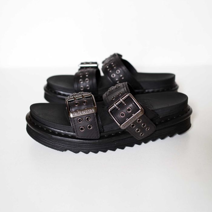 Шльопанці Dr Martens Myles HDW Hardware 41 розмір оригінал ідеал шкіра