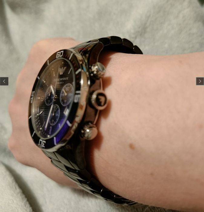 Zegarek męski Emporio Armani ceramica AR1421