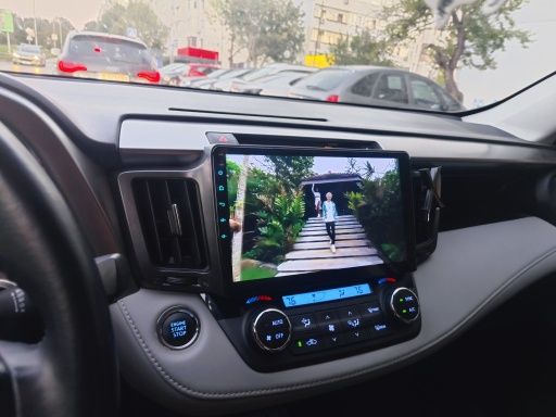 Rádio Android 10" Toyota Rav4 de 2012-19 CARPLAY WIFI GPS BT 2/32GB