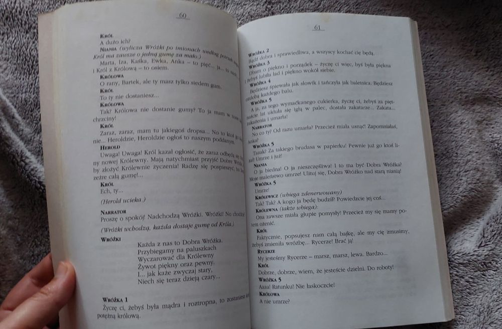 Zabawa w teatr teatrzyk scenariusze dla dzieci scenki Zofia WÓJCIK