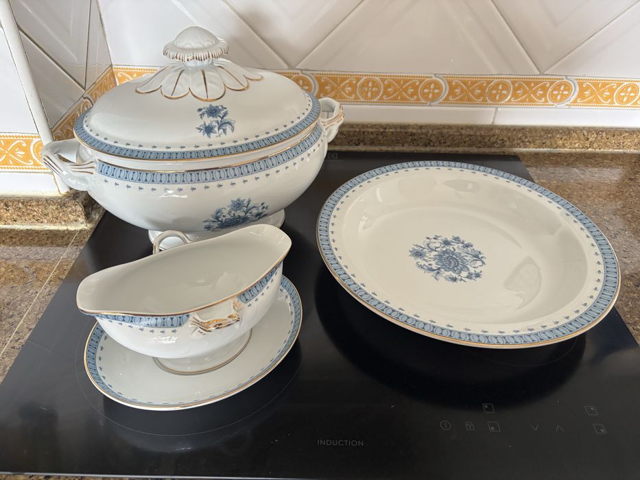 3 peças Vista Alegre NOVAS- negociável