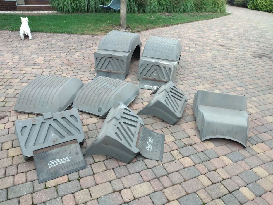 Mercedes Atego r2008r 818 błotnik przód tył 17,5cala lusterka wał elektryka stopień i inne