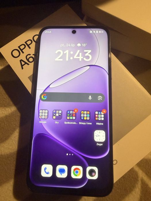 Telefon nowy oppo A6X stan idealny