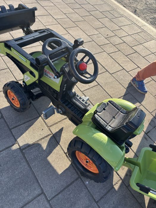 Traktor na pedały claas dla 3 latka
