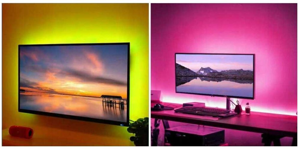 ZESTAW Taśma LED wodoodporna MOCNA z pilotem kolorowa RGB 5m + pilot