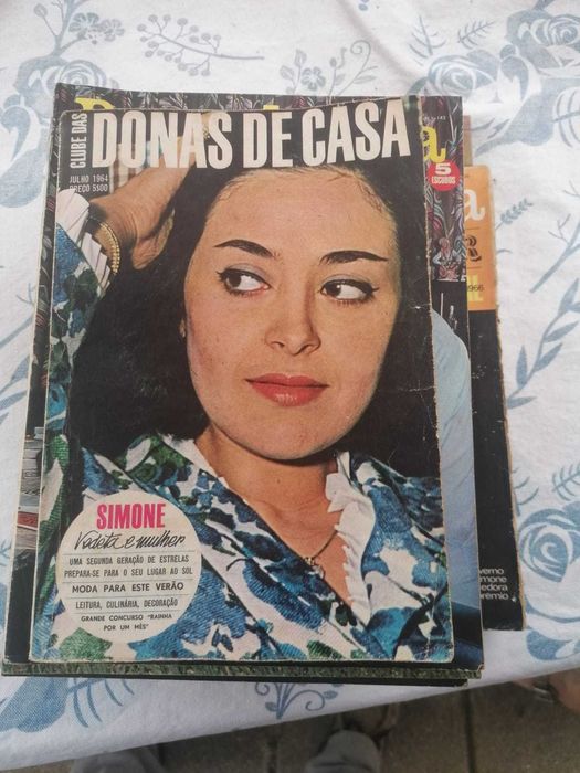 Revista "Donas de Casa" anos 60/70 – colecção 1964 1966 1968 1969 1970 1971 1972