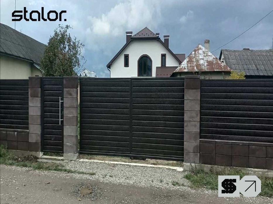 Блок модульний Онікс преміум класу на паркан/забор ONYX
