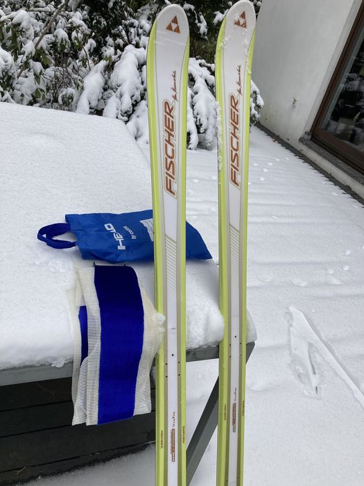 Narty skiturowe FISCHER + Foki