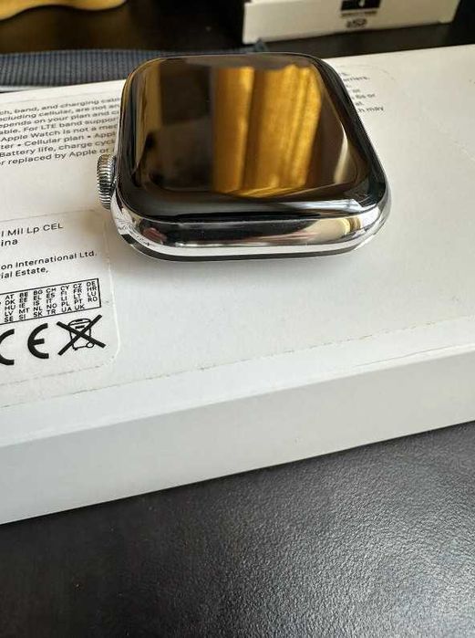 Apple Watch Series 6 GPS + LTE Stainless Steel 44mm комплект