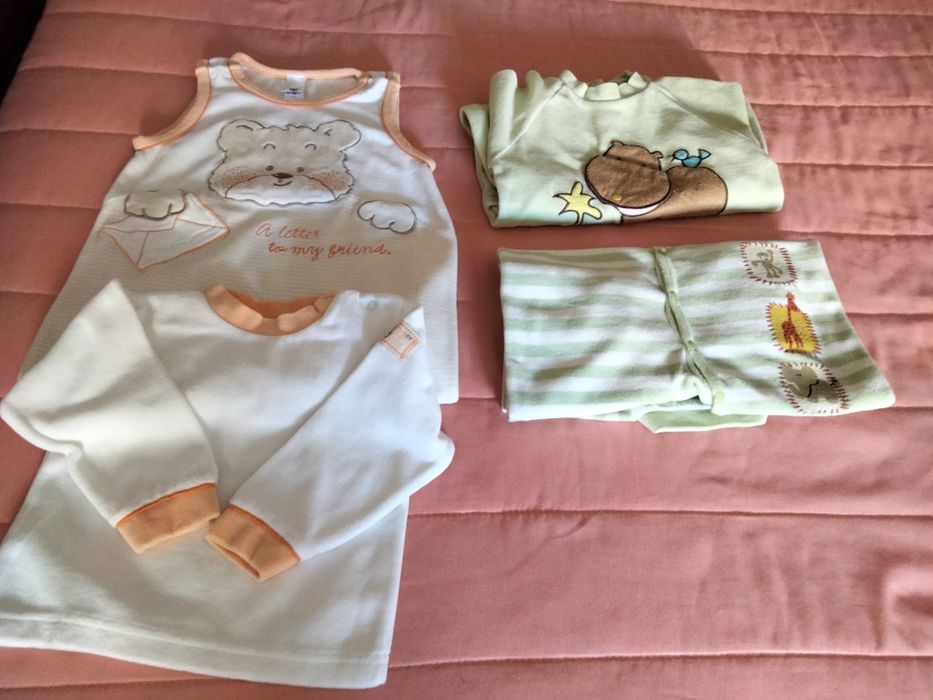 Conjunto Roupinhas Bebé 6-9 Meses Inverno