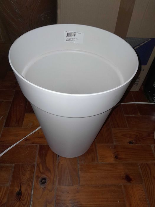 Vaso grande de plástico ikea