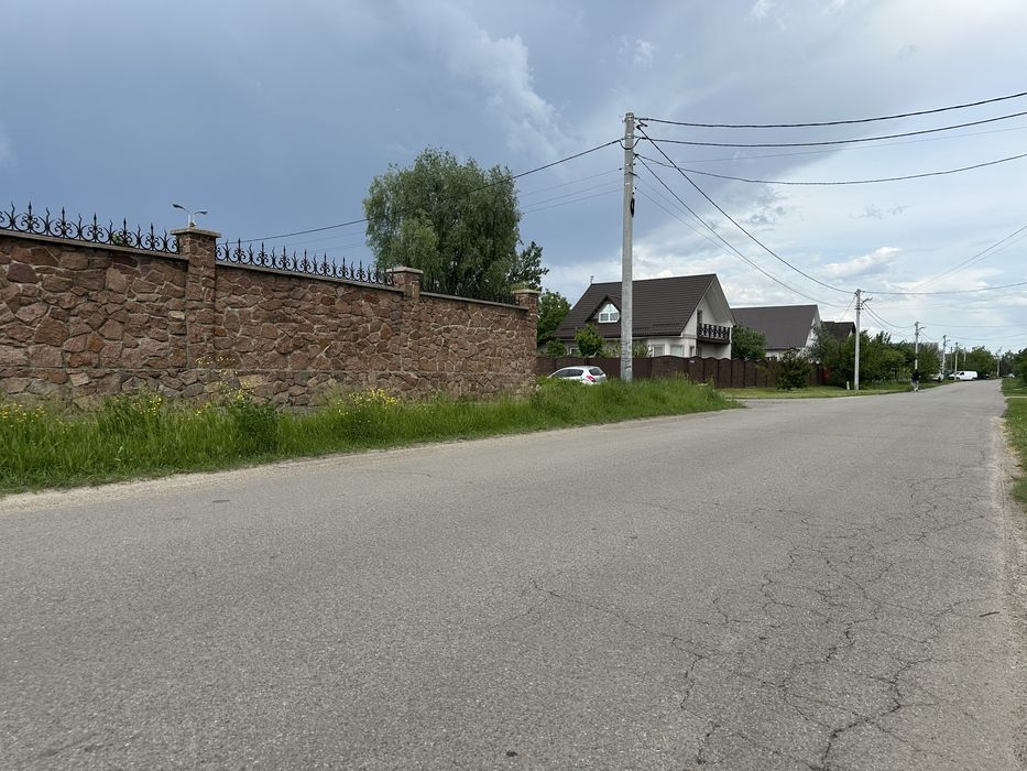 Продаж УЧАСТКУ 7.5 сот під будівництво вул. Кооперативна м. Бориспіль від Власника